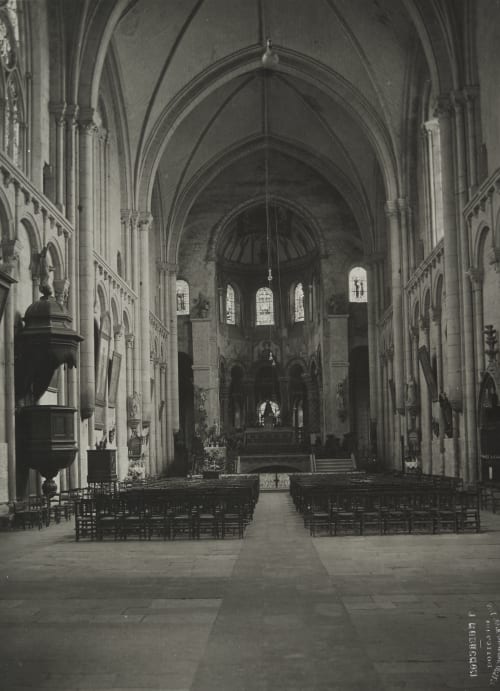 Pointers (Vienne) Église Saint Radegonde Robuchon, Jules Cesar  (French, 1840-1922)