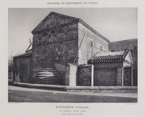 Le Temple Saint-Jean Robuchon, Jules Cesar  (French, 1840-1922)