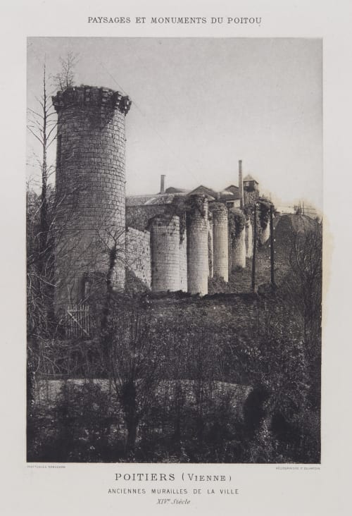 Anciennes Murailles de la Ville Robuchon, Jules Cesar  (French, 1840-1922)