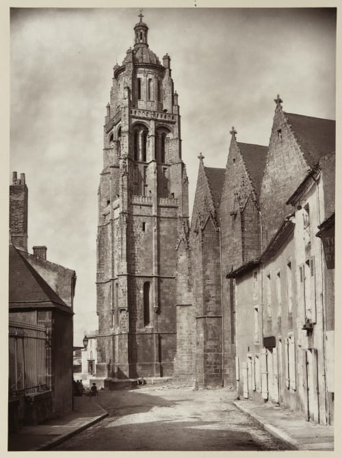 Bressuire (Deux-sèvres) L’Église Robuchon, Jules Cesar  (French, 1840-1922)