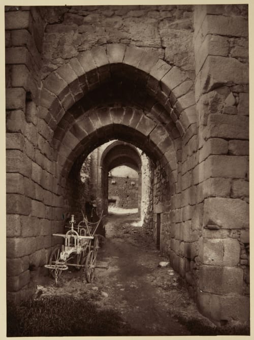 Bressuire (Deux-sèvres) Le Château Robuchon, Jules Cesar  (French, 1840-1922)