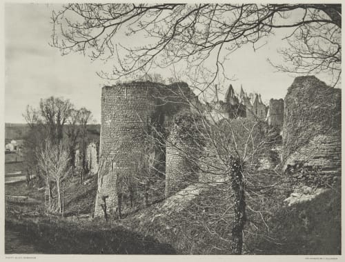 Bressuire (Deux-sèvres) Le Chateau Robuchon, Jules Cesar  (French, 1840-1922)
