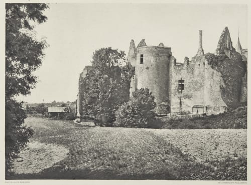 Bressuire (Deux-sèvres) Le Chateau Robuchon, Jules Cesar  (French, 1840-1922)