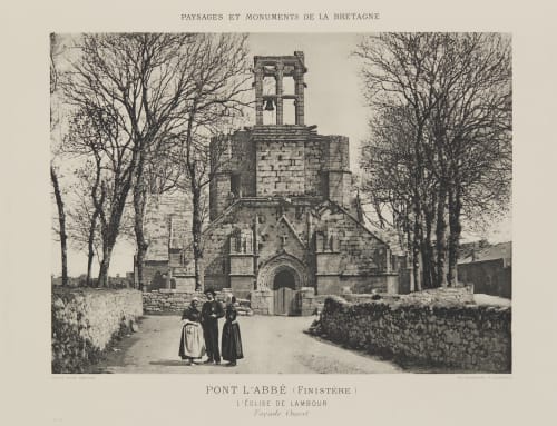 Pl. 52 Pont L’Abbé (Finistère) Robuchon, Jules Cesar  (French, 1840-1922)