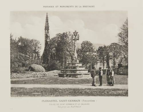 Pl. 45 Plogastel Saint-Germain (Finistère) Robuchon, Jules Cesar  (French, 1840-1922)