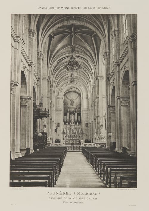 Pl. 7 Plunéret (Morbihan) Robuchon, Jules Cesar  (French, 1840-1922)