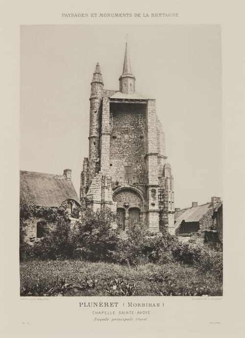 Pl. 9 Plunéret (Morbihan) Robuchon, Jules Cesar  (French, 1840-1922)
