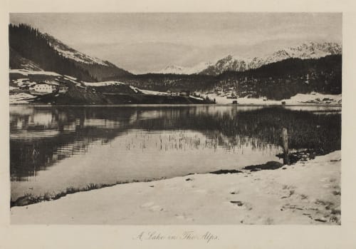 A Lake in the Alps Roome, H.A.  (British, 1857-1935)