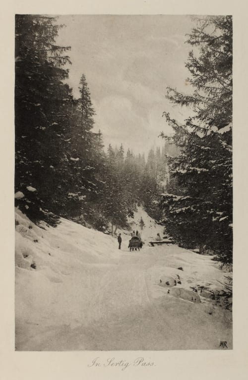 In Sertig Pass Roome, H.A.  (British, 1857-1935)