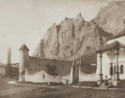 Ruine de Zanna Bei Cortina. Rothschild, Nathaniel Mayer von  (Vienna, 1836-1905)