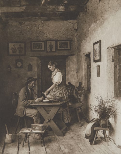 Casa Alverà Bei Cortina. Rothschild, Nathaniel Mayer von  (Vienna, 1836-1905)