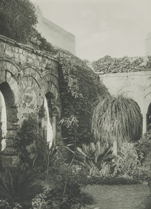 Kreuzgang von San Giovanni Degli Eremiti in Palermo. Rothschild, Nathaniel Mayer von  (Vienna, 1836-1905)