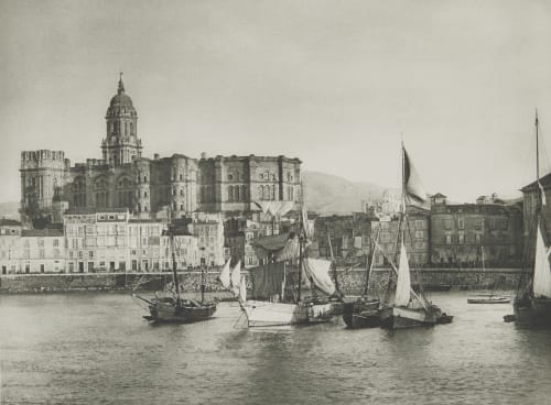 Hafen von Malaga. Rothschild, Nathaniel Mayer von  (Vienna, 1836-1905)