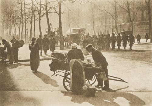 Aufnahme von M. Bucquet in Paris Bucquet, Maurice  (French, 1860-1921)