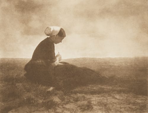 The Net Mender Stieglitz, Alfred  (American, 1864-1946)