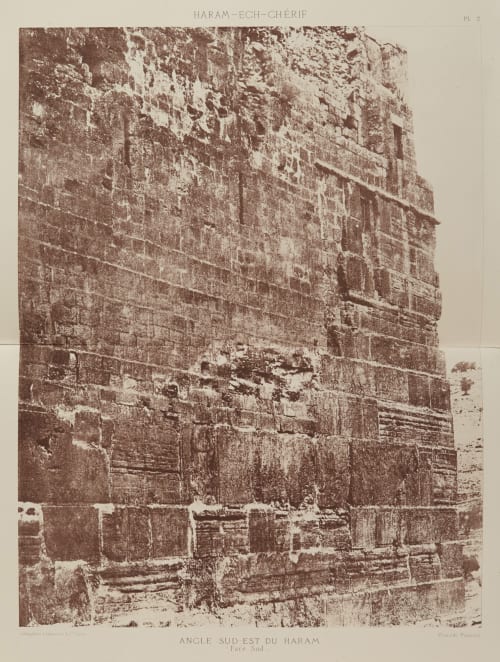 Ancle Sud-Est du Haram Salzmann, Auguste  (French, 1824-1872)