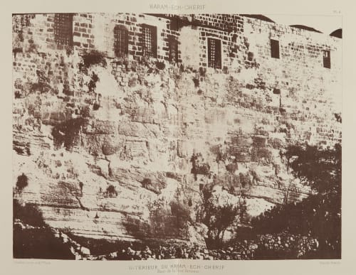 Interieur du Haram-Ech-Cherif Salzmann, Auguste  (French, 1824-1872)