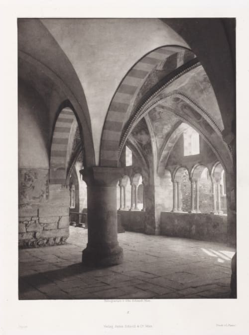 Erste Abtheilung: Malerische Innenraume no. 2 Schmidt, Otto  (Austrian, 1849-1920)