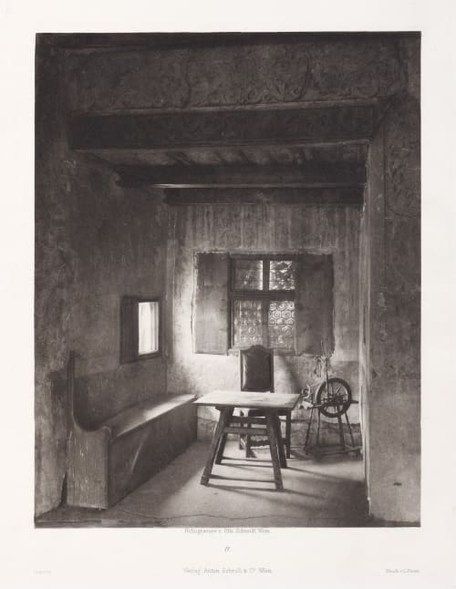 Erste Abtheilung: Malerische Innenraume no. 11 Schmidt, Otto  (Austrian, 1849-1920)