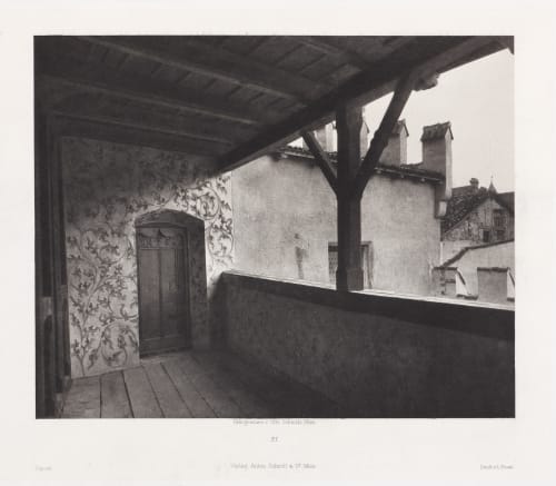 Erste Abtheilung: Malerische Innenraume no. 21 Schmidt, Otto  (Austrian, 1849-1920)