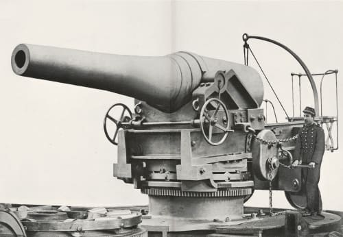 Canon de 24 C/M sur Affût de Cote Unidentified 