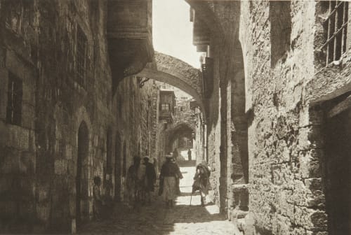 Via Dolorosa, Jerusalem Shadbolt, Cecil  (British, 1859–1892)