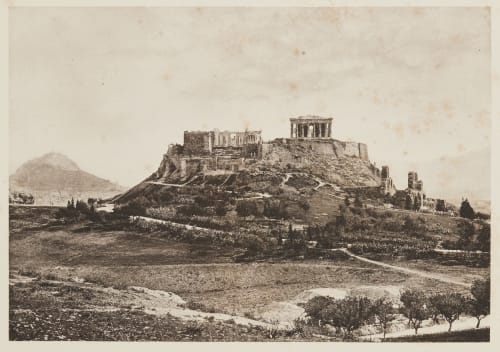Die Akropolis (Athen) Rothschild, Nathaniel Mayer von  (Austrian, 1836-1905)