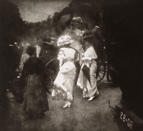 Grand Prix at Longchamp, After the Races Steichen, Edward  (American, 1879-1973)
