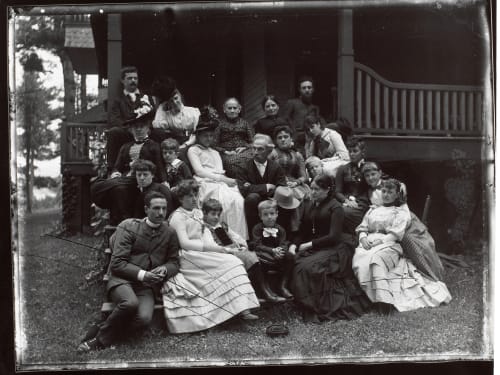Stieglitz Family at Oaklawn, Lake George Stieglitz, Alfred  (American, 1864-1946)