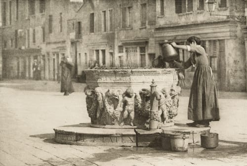 A Venetian Well Stieglitz, Alfred  (American, 1864-1946)