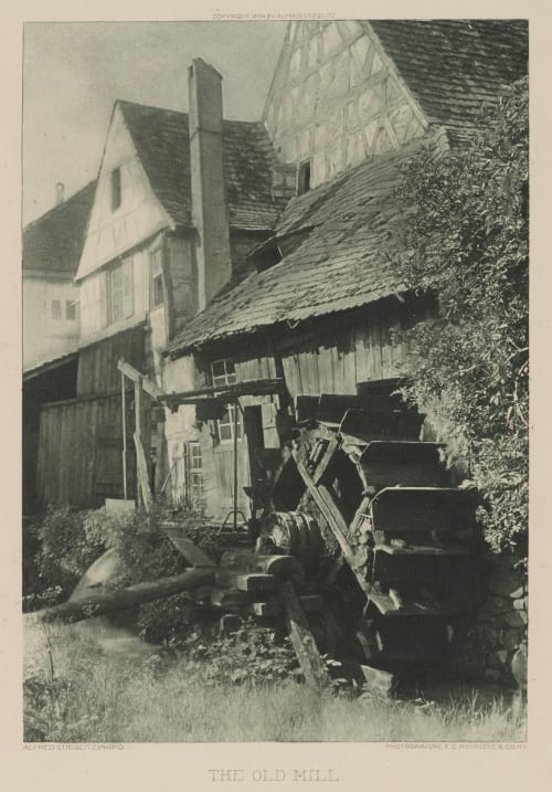 The Old Mill Stieglitz, Alfred  (American, 1864-1946)