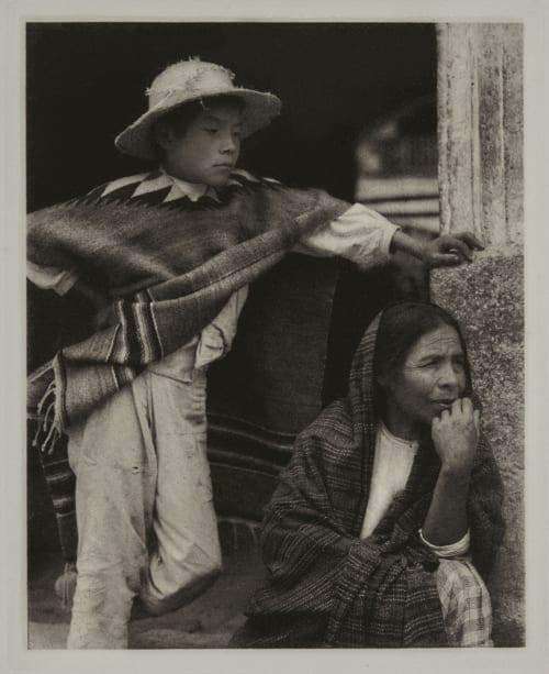 Woman and Boy – Tenacingo Strand, Paul  (American, 1890-1976)