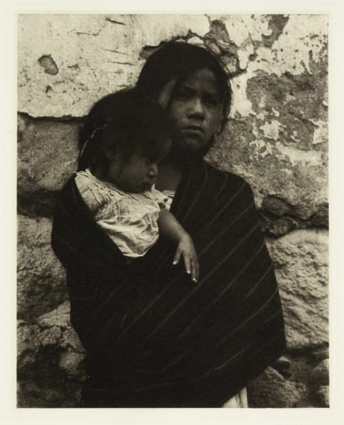 Girl and Child – Toluca Strand, Paul  (American, 1890-1976)