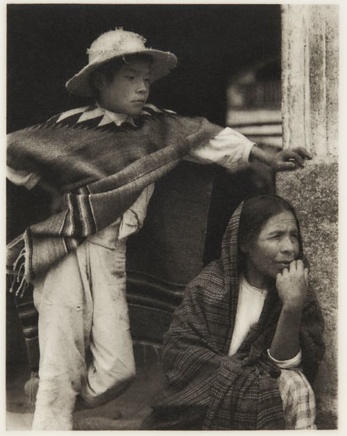 Woman and Boy – Tenacingo Strand, Paul  (American, 1890-1976)