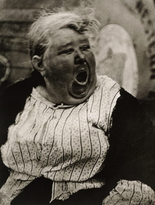 Yawning Woman Strand, Paul  (American, 1890-1976)