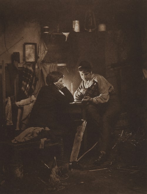 The Boat Builders Sawyer, Lyddell  (British, 1856-1927)