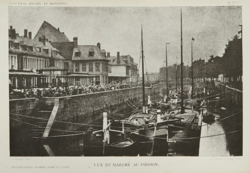 Vue du Marché au Possion Duchatel, L 