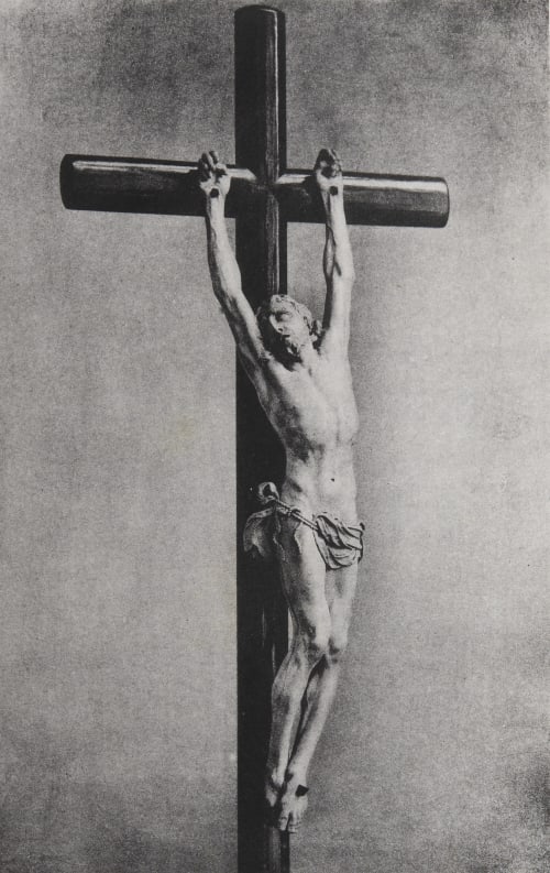 8. Crucifix en Invoire Maes, Joseph  (Belgian, 1838-1908)