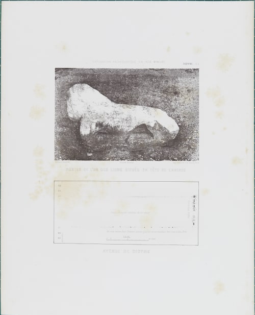Didyme pl. 1 Restes de L’un Situés en Tête de L’avenue Tremaux, Pierre  (French, 1818-1895)