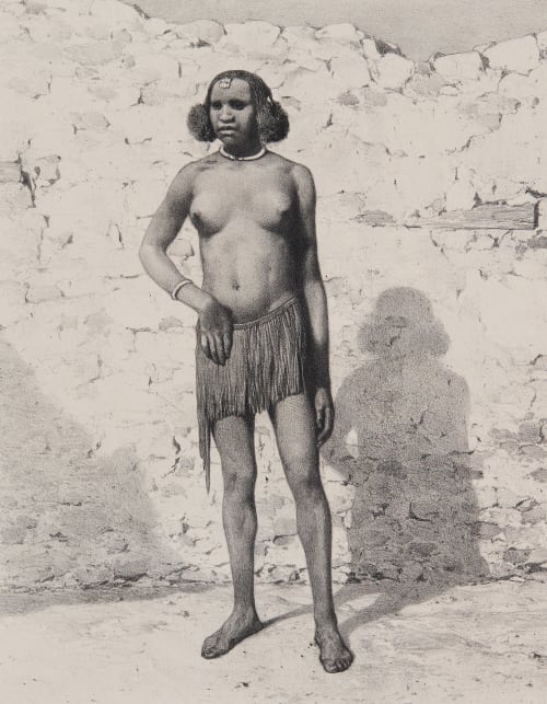 Pl. 23 Femme de Race Croisée du Fa-Zoglo Tremaux, Pierre  (French, 1818-1895)
