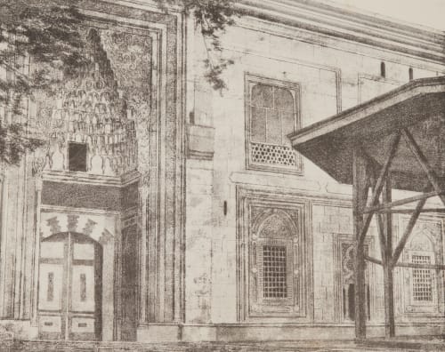 Brousse Pl. 2. Mosqée a l’est de Brousse Tremaux, Pierre  (French, 1818-1895)