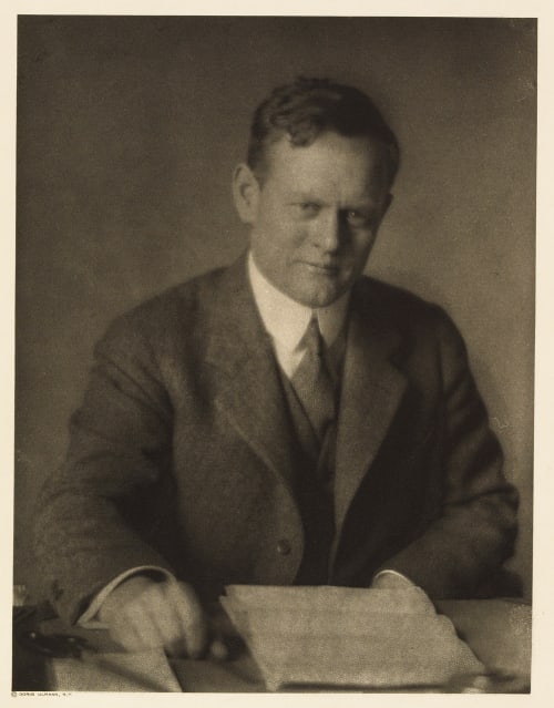 XXXVI Reginald T. Townsend, Editor Country Life Ulmann, Doris  (American, 1882-1934)