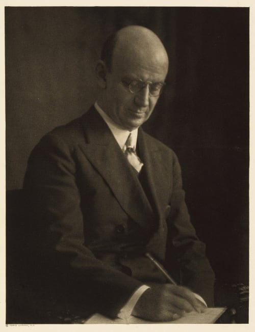 XLI Thomas B. Wells, Editor Harper’s Magazine Ulmann, Doris  (American, 1882-1934)