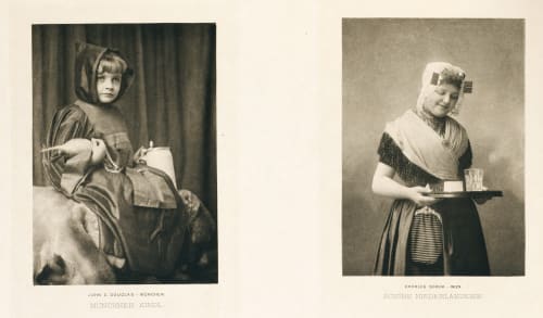 Diptych: Münchner Kindl & Schöne Niederländerin John C. Douglas  (German)Charles Scolik  (German)