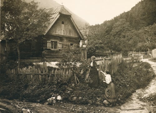 Am Gartenzaun Einsle, Anton  (Austrian)