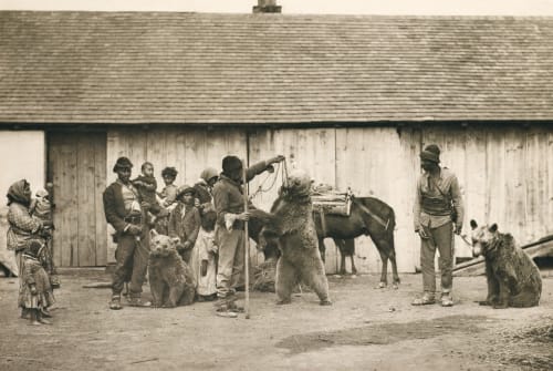 Die Bärentreiber Strakosch, Julius  (Austrian, 1852-1901)