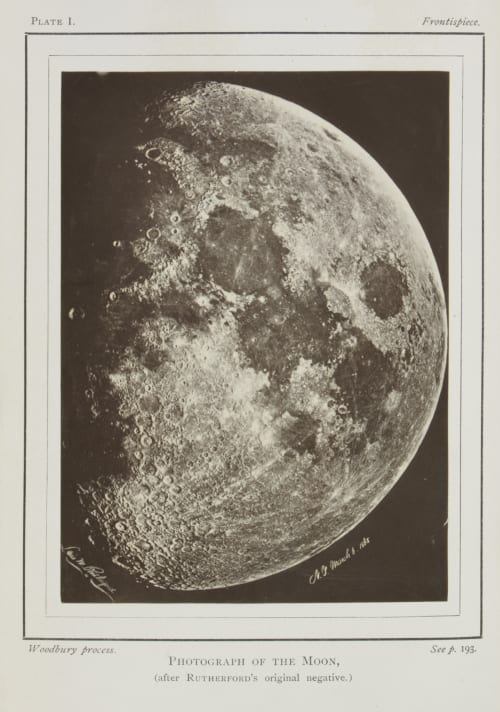 Photograph of the Moon Rutherfurd, Lewis M.  (American, 1816-1892)