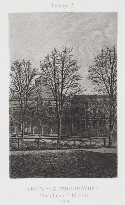 Plate 3 Mariot, Emile  (Austrian, 1825-1891)