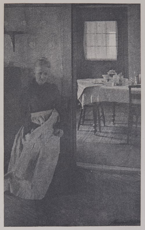 Mother was living in the old home alone White, Clarence H.  (American, 1871-1925)