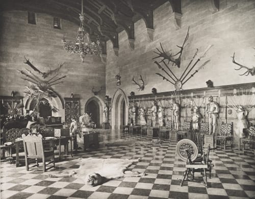 The Great Hall-Warwick Williams, James Leon  (American, 1852-1932)